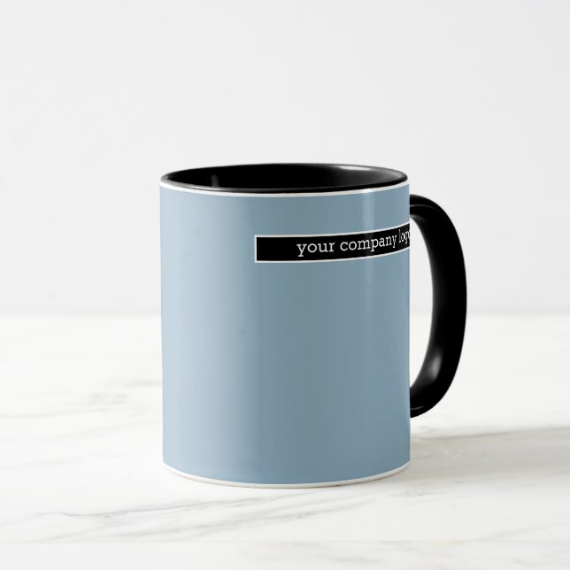 YOUR COMPANY LOGO,personalised Coffee Mug (Front Right)