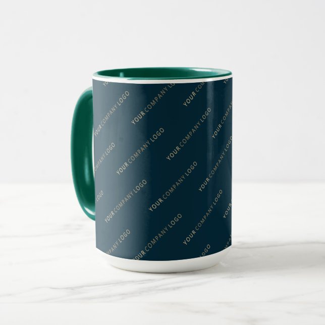 your company logo personalised coffee mug (Front Left)