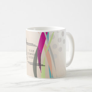 YOUR COMPANY LOGO,personalised Coffee Mug
