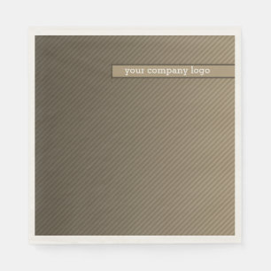YOUR COMPANY LOGO,personalised Napkin
