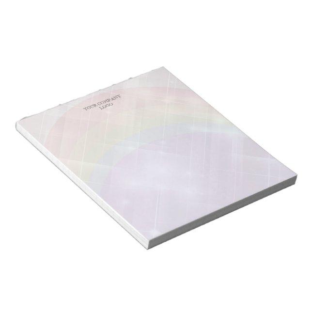 YOUR COMPANY LOGO,personalised Notepad (Angled)