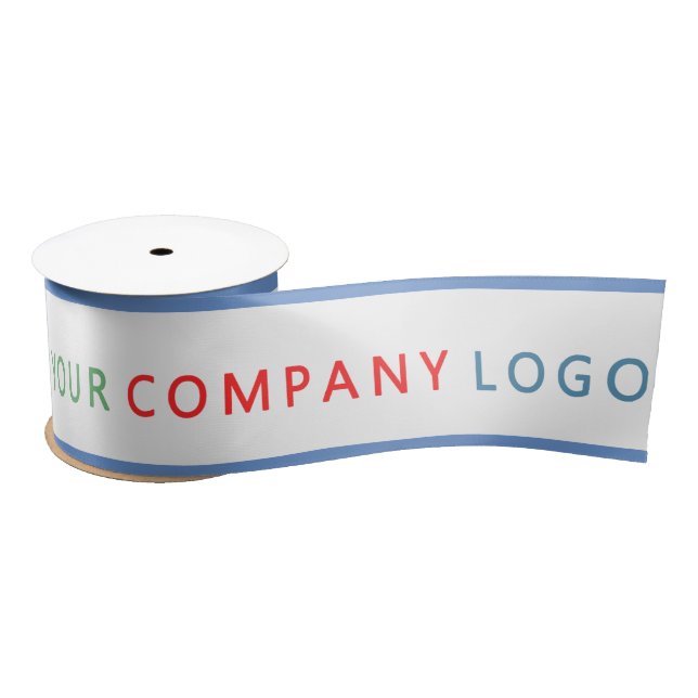 your company logo personalised   satin ribbon (Spool)