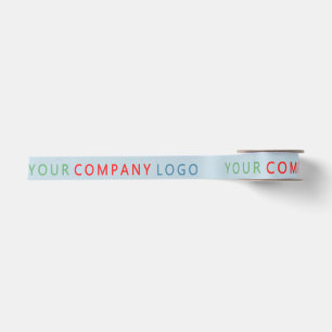 your company logo personalised satin ribbon