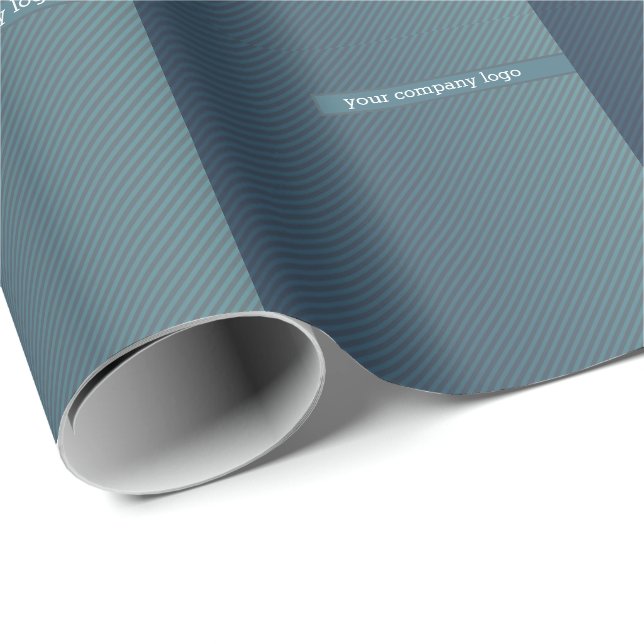 YOUR COMPANY LOGO,personalised Wrapping Paper (Roll Corner)