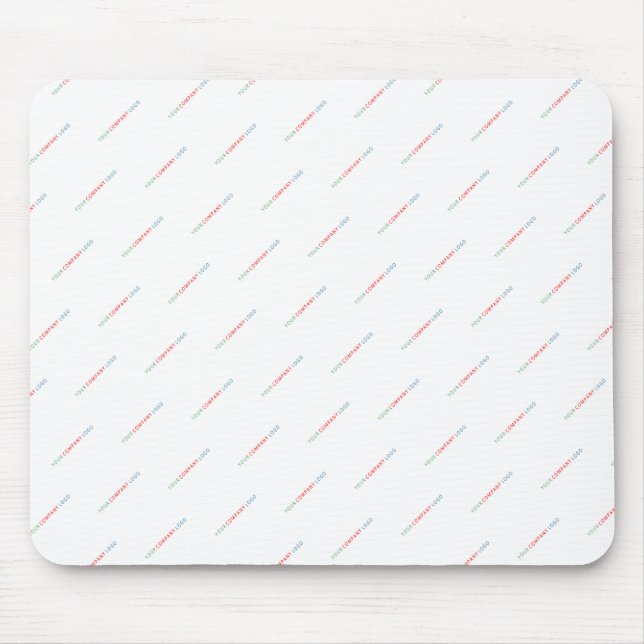 your company logo personalized  mouse mat (Front)