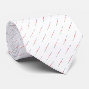 your company logo personalized tie