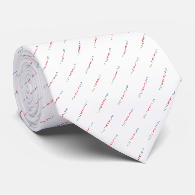 your company logo personalized  tie (Rolled)