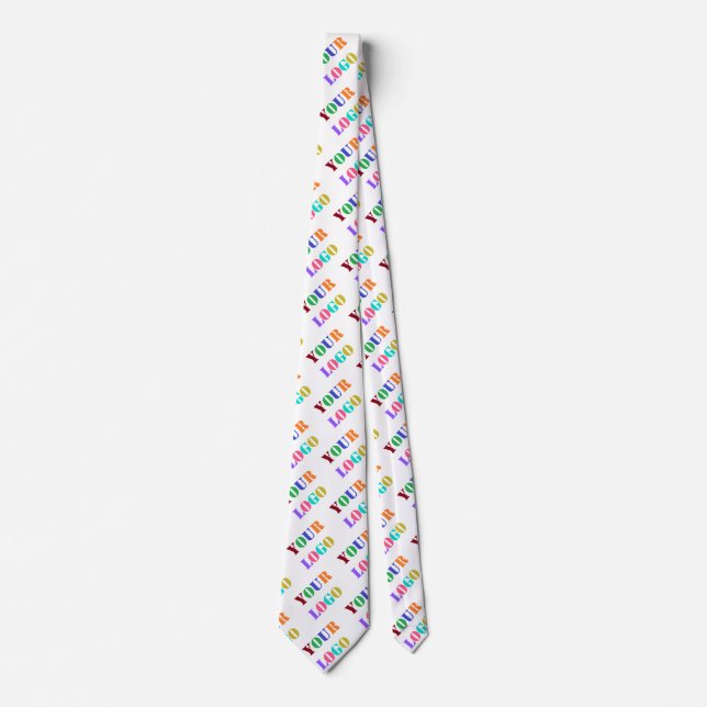 Your Company Logo Promotional Business Neck Tie (Front)