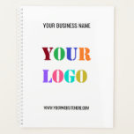 Your Company Logo Promotional Business Planner<br><div class="desc">Custom Logo and Text Promotional Business Personalised Planners - Add Your Logo / Image and Text / Information - Resize and move or remove and add elements / text with customisation tool. Choose / add your favourite background and text colours. You can also transfer this designs to more than 1000...</div>