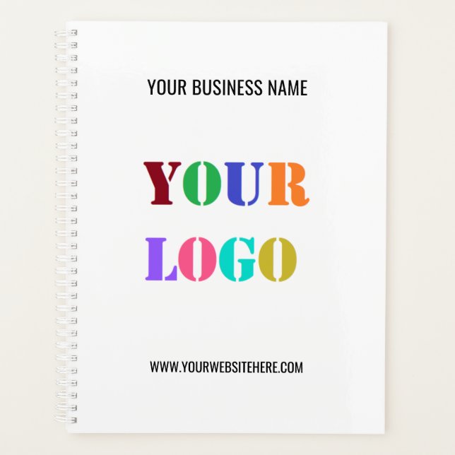 Your Company Logo Promotional Business Planner (Front)
