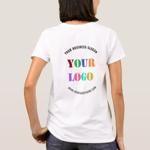 Your Company Logo Text Business T-Shirt Template