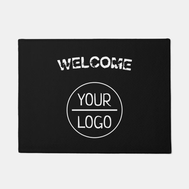 Your Company Logo Welcome Doormat (Front)