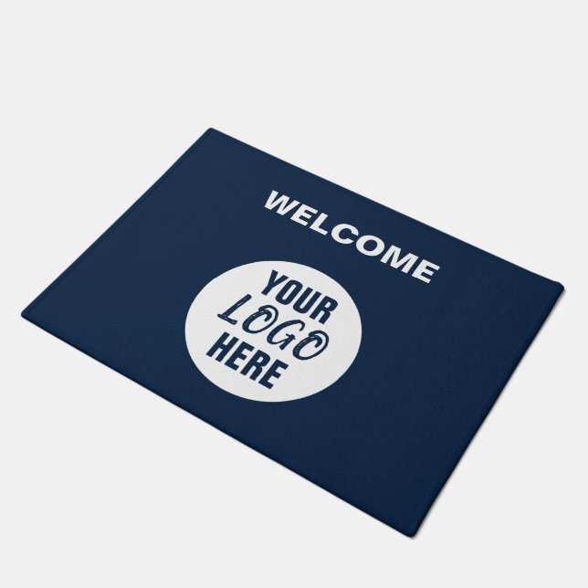 Your Company Logo Welcome Doormat (Angled)