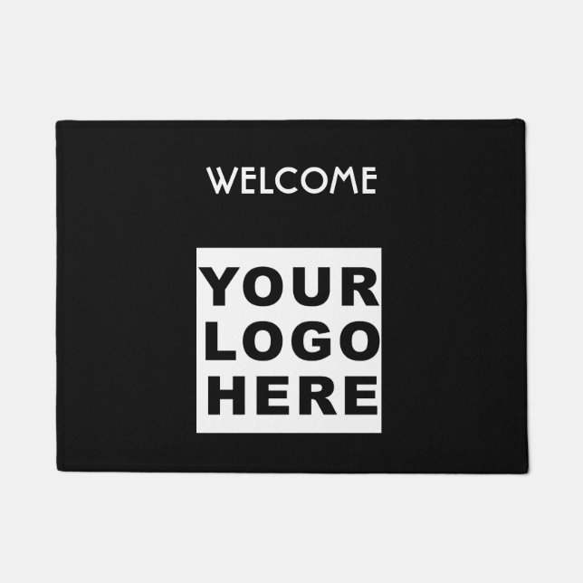 Your Company Logo Welcome Doormat (Front)