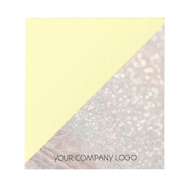 Your company's logo, personalised notepad (Front)