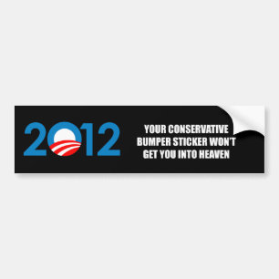 Your Conservative bumper sticker won't get you int