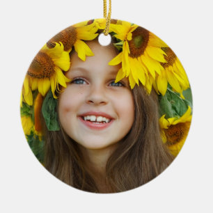 Your Creation Photo Ceramic Tree Decoration