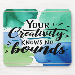Your Creativity Knows No Bounds option 4 Mouse Mat