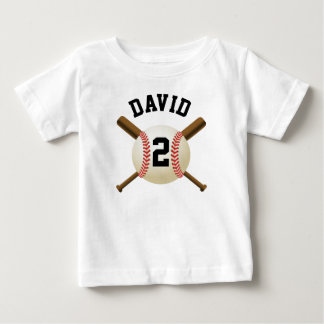 Your Custom Baseball Boy Sport Team Baby T-Shirt