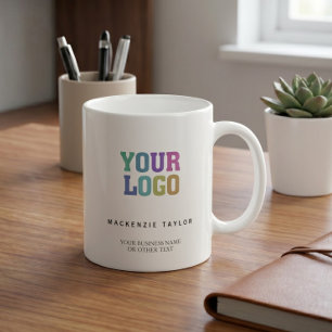 Your Custom Business Company Logo Personalised Coffee Mug