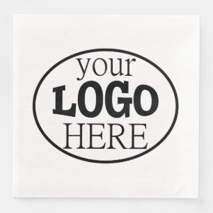 Your Custom Business Logo Napkin