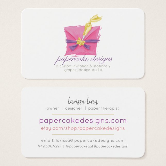 Your Custom Design Business Card (Front & Back)