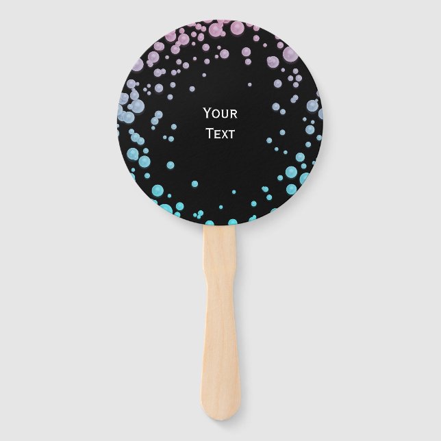Your Custom Design Here - Hand Fan (Front)