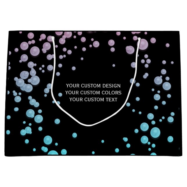 Your Custom Design Here - Large Gift Bag (Front)