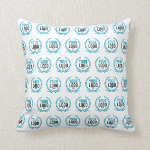 Your Custom Logo Image All Over Patterned Cushion