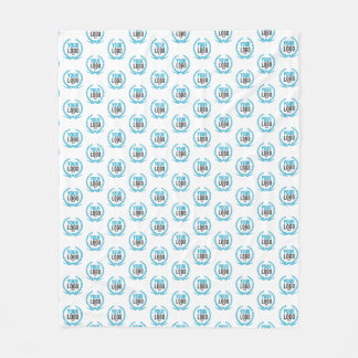 Your Custom Logo | Image All Over Patterned Fleece Blanket
