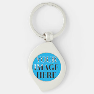 Your Custom Memory - Personalized Photo Placeholde Key Ring