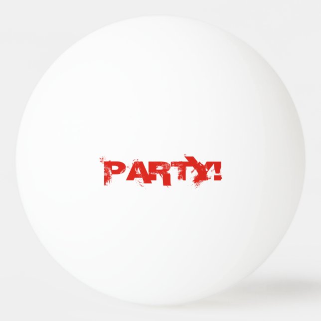 Your Custom One Star Ping Pong Ball (Front)