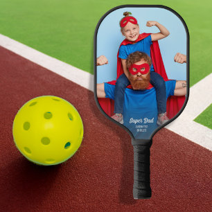 Your Custom Photo and Any Text Personalised Pickleball Paddle