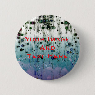 Your custom Picture and Text Personalised 6 Cm Round Badge
