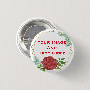 Your custom Picture and Text Personalised Button