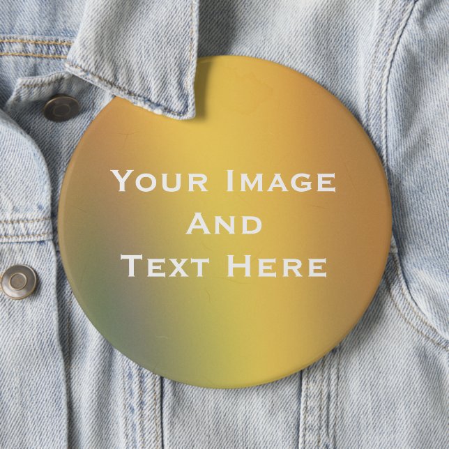 Your custom Picture and Text Personalised Button (In Situ)