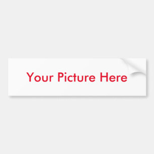 Your custom Picture Bumper Sticker