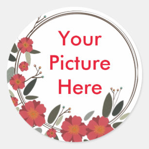 Your custom Picture Classic Round Sticker
