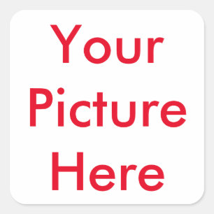 Your custom Picture Square Sticker