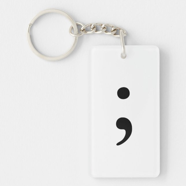 Your Custom Rectangle (single-sided) Keychain (Front)