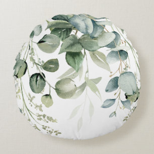 Your Custom Sturdy Spun Polyester Round Pouf Round Cushion