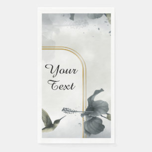 Your Custom Text - Hummingbird Personalised Napkin