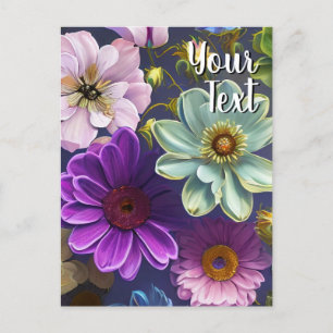 Your Custom Text Mixed Flowers 13 Template
