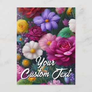 Your Custom Text Mixed Flowers 23 Template
