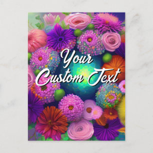 Your Custom Text Mixed Flowers 29 Template