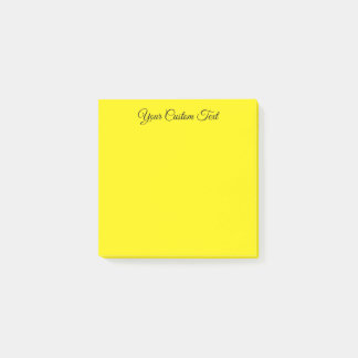 Your Custom Text Template Colour  Post-it Notes