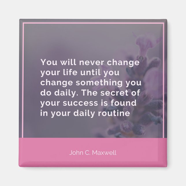 Your Daily Routine Magnet (Front)