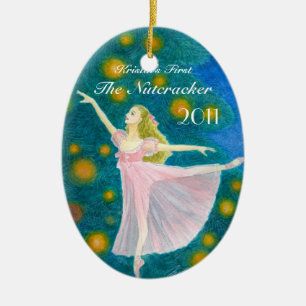 Your Dancer's First Nutcracker Oval Ornament