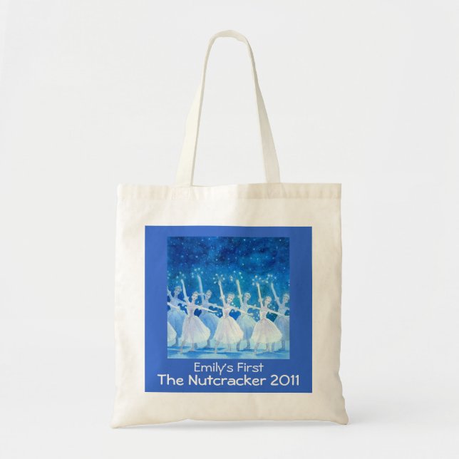 Your Dancer's First Nutcracker Tote Bag (Front)