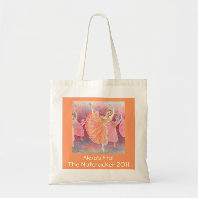 Your Dancer's First Nutcracker Tote Bag (Front)